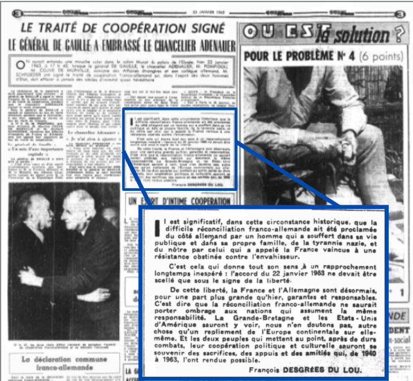 Zeitungsartikel Ouest-France